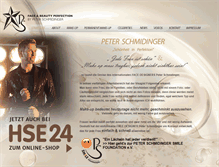 Tablet Screenshot of peter-schmidinger.com